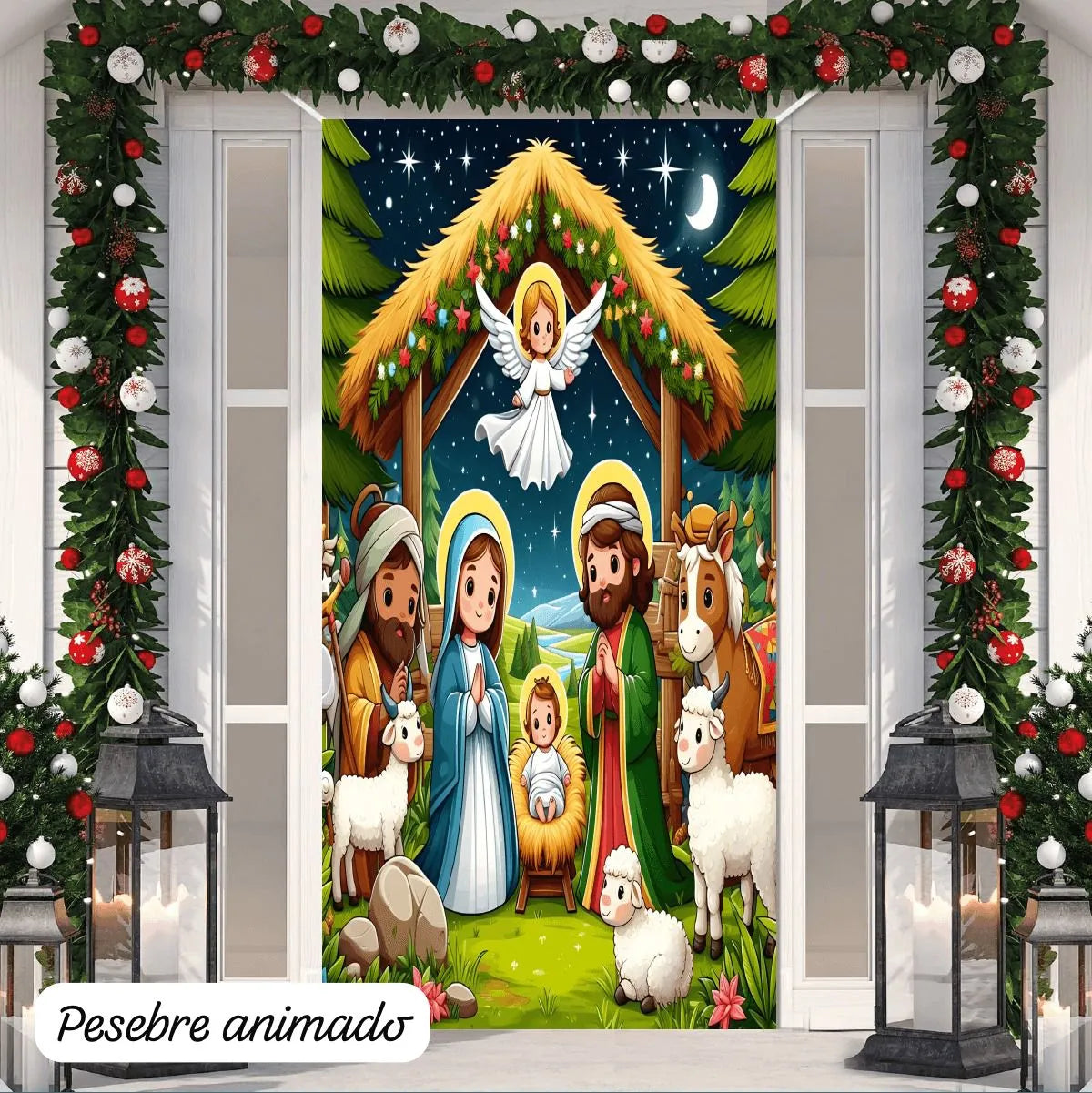 Fundas Navideñas Para Puertas
